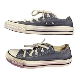 Converse All-Star Sneakers Mens 4 Womens 6 Blue Low Tops Lace Up Skateboarding